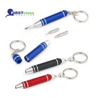 3 In1 Mini Screw Driver Screwdriver Set With Keychain