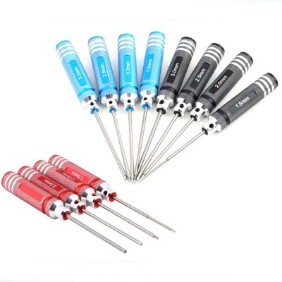 4 Piece hex head screwdriver bits set for RC hobby