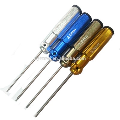 NEW RC Tools hex screw driver Head Hex Screw Driver Tools Set Kit 1.5 2.0 2.5 3.0mm screwdriver For helicopter toys