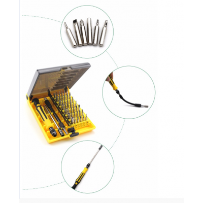 Professional 45 in 1 Precision Screwdriver Set Mobile Phone Repair Kit Tools