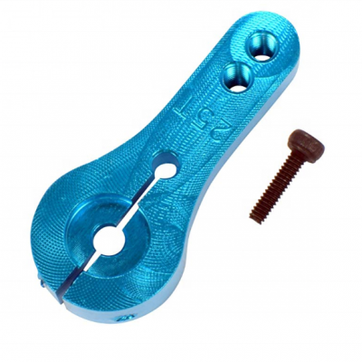 Blue  colour Apex RC Products 25T  Metal Servo Arm  Servo Horn  Rc Tool 25t M4 Metal Rc Servo Arm Horn