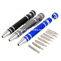 Promotional 8 in 1 Mini Multi Pen shapedTools screwdriver