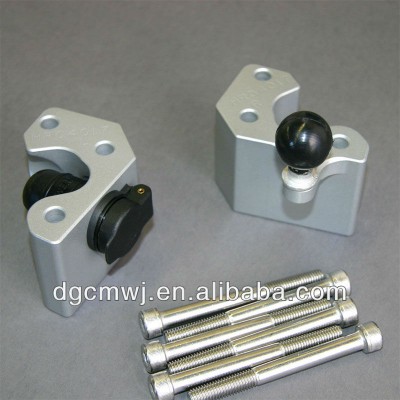 Aluminum parts milling and drilling cnc complex machining parts