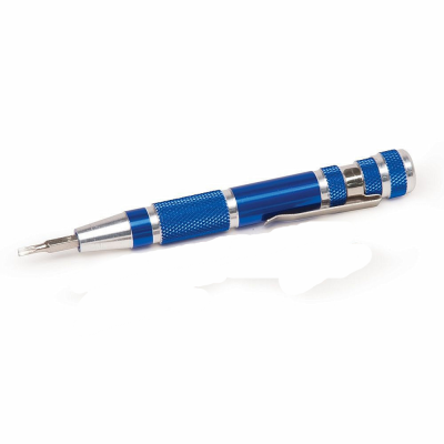 6 in 1 High quality blue Pen Multi Screwdriver